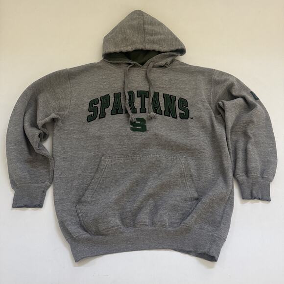 Colloseum San Jose State Spartans Hooded Sweatshirt Gray Hoodie Embroidered M - Picture 1 of 10